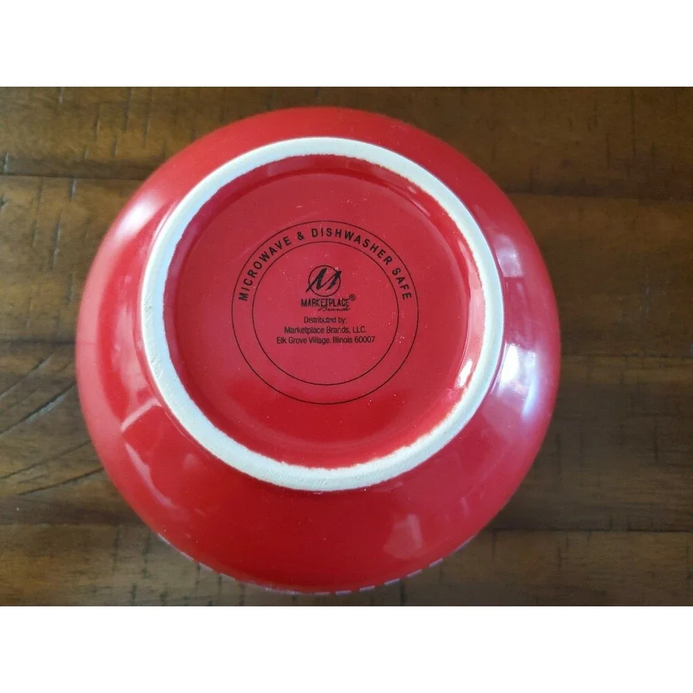 NEW Hot Like My Sriracha Ramen Noodle Red Ceramic Bowl